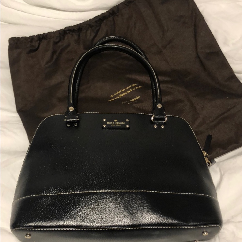 Kate Spade Satchel in Black Leather FLASH SALE!